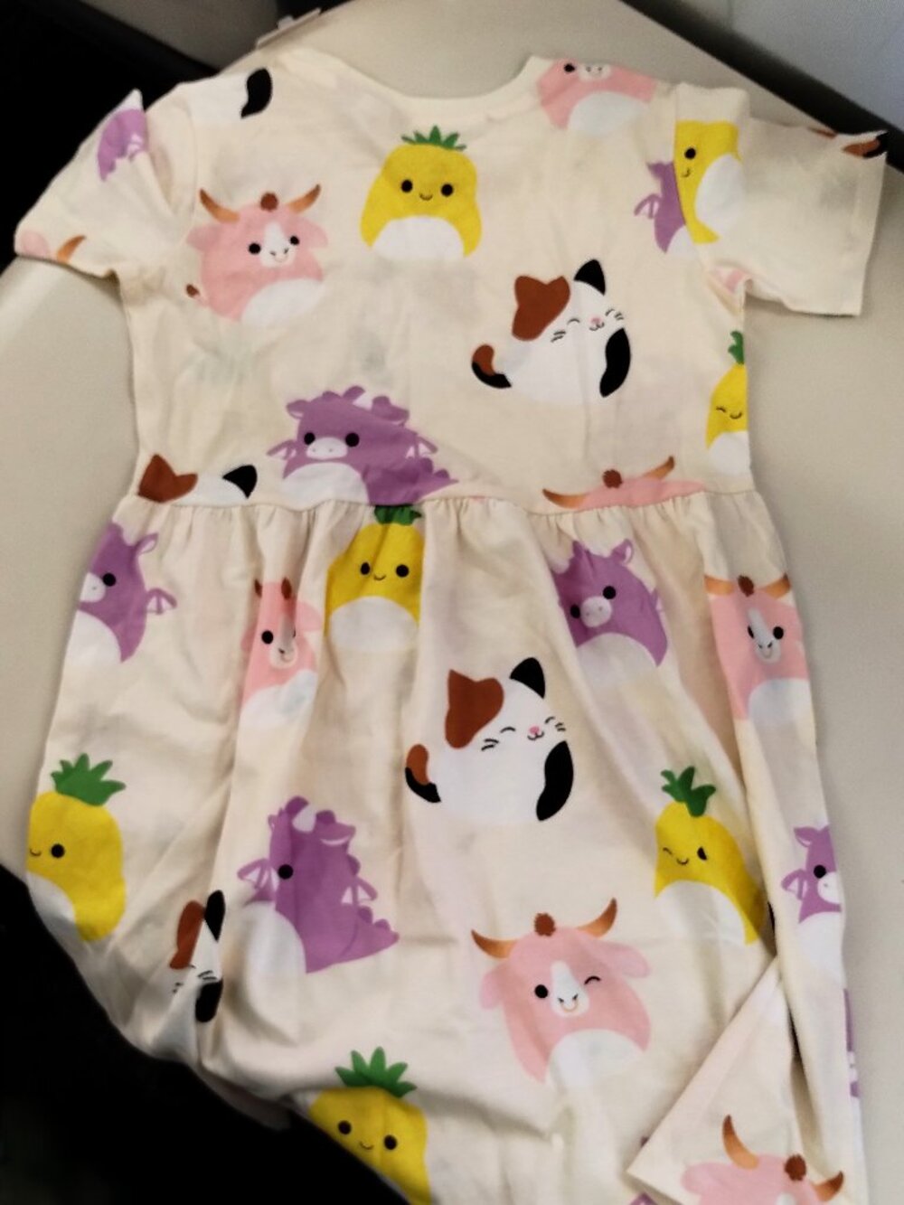 Squishmallows Pineapple Kitty Dress  / Squish Mallows / Size 6X/7